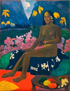 Te aa no Areois by Paul Gauguin